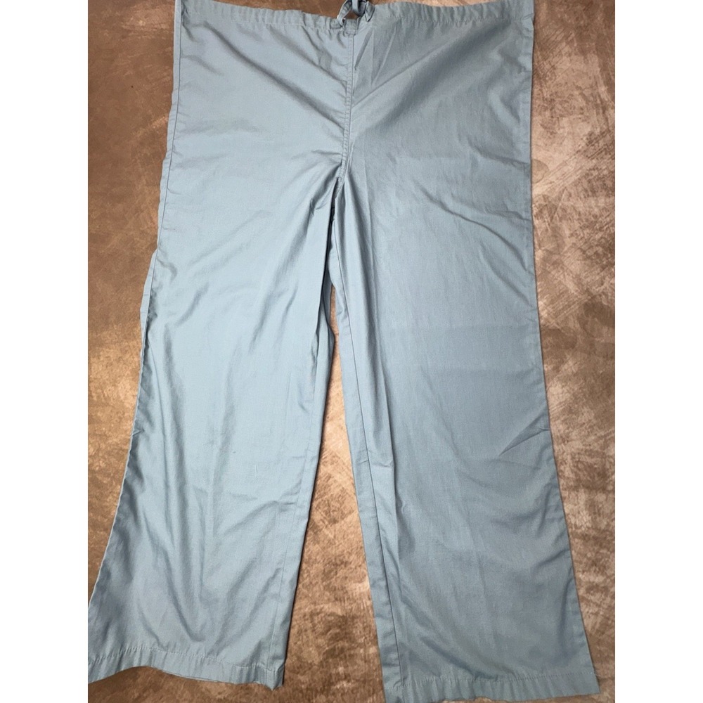 Allheart Scrub Pant Unisex Green Relaxed Fit Large NWOT